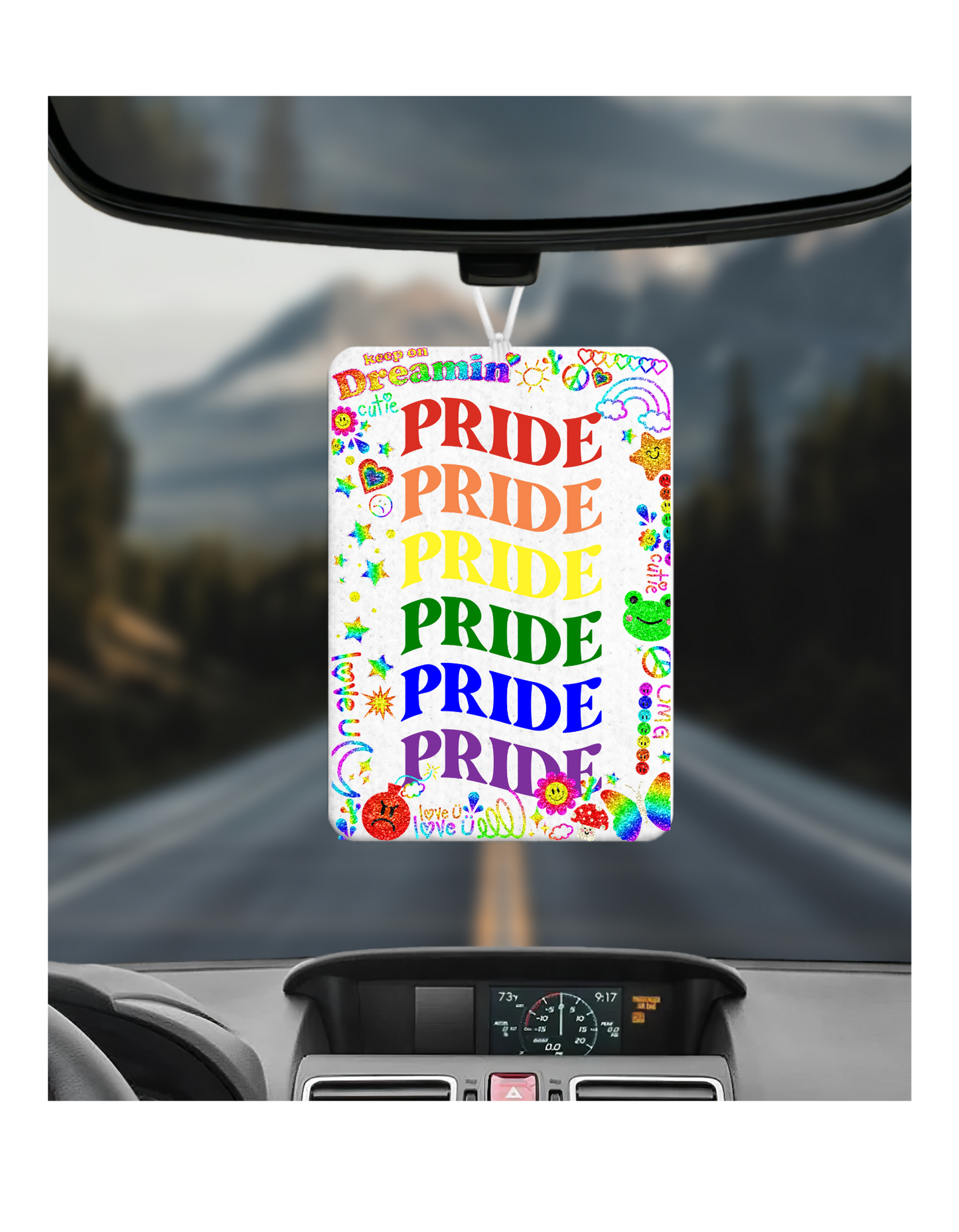 Pride Car Air Freshener