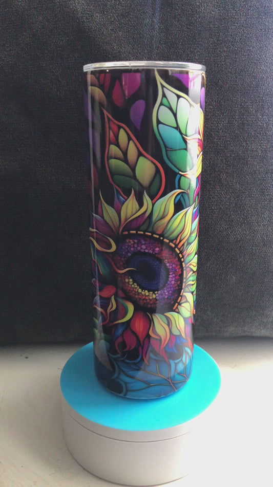 Multi-Colored 20 Oz Tumbler